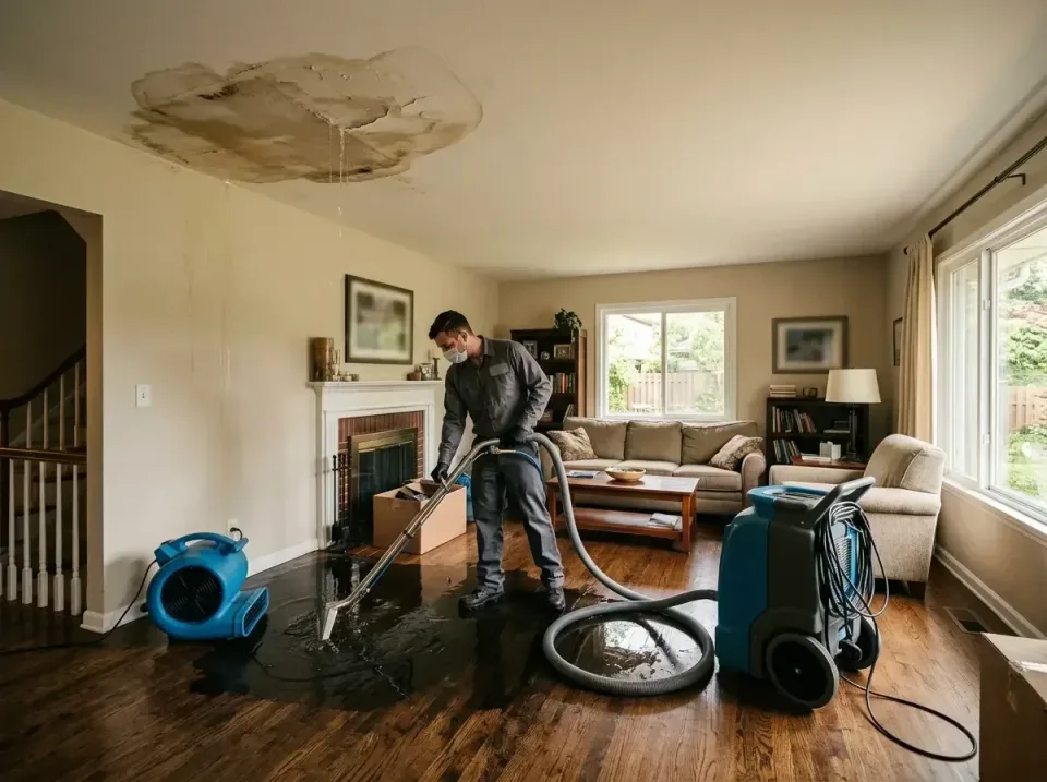 attic-pipe-burst-ceiling-drip-008 — frequently asked questions, Water Damage Restoration & Carpet Care in Chardon, OH